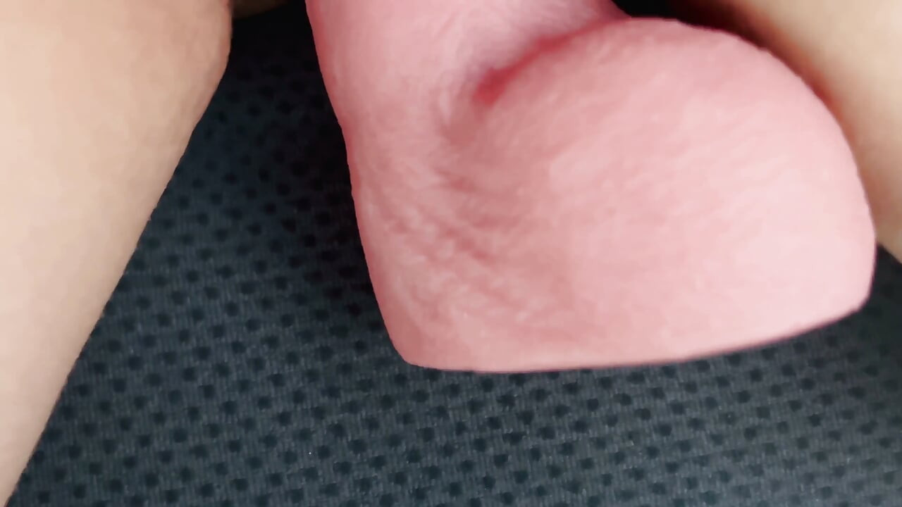 In the Car I Stop in a Parking Lot to Dildo My Pussy Like a Whore at the Risk of Being Surprised by Strangers