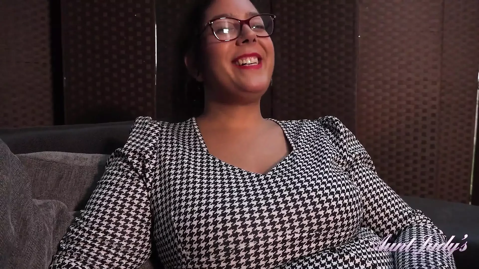 Auntjudys - Coming Home From the Club with Busty Hairy BBW MILF Cassy Hill (pov)