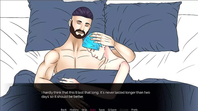 The lust of a sissyboy #11 - Ash fucked Blake in the bath