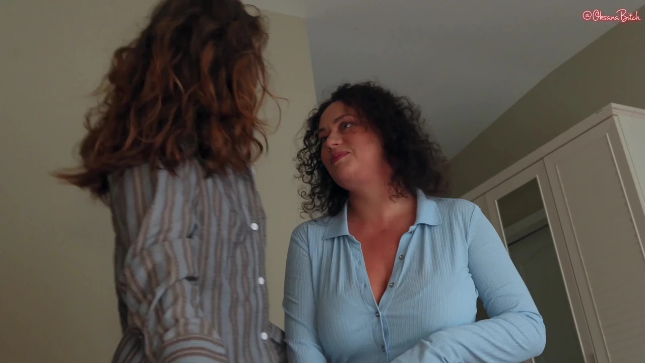 Kira, What the Fuck Is Going on?! Stepmom Caught Her Stepdaughter Cheating and Joined Them for Threesome!