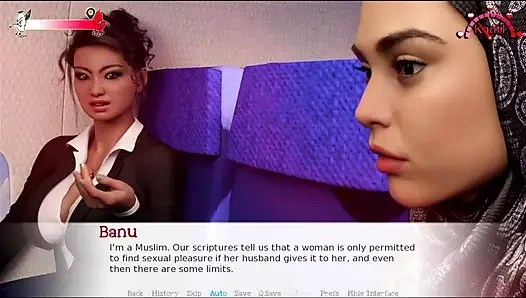 Kehidupan di timur tengah #10 - banu bermain dengan dirinya sendiri di tempat tidur