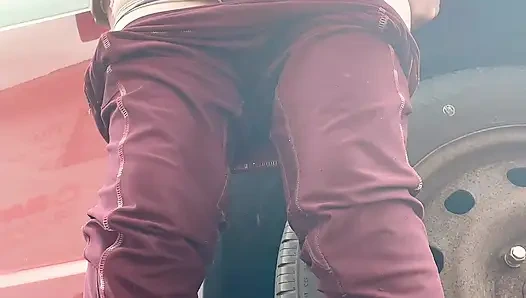 go outside then pissing pussy show up