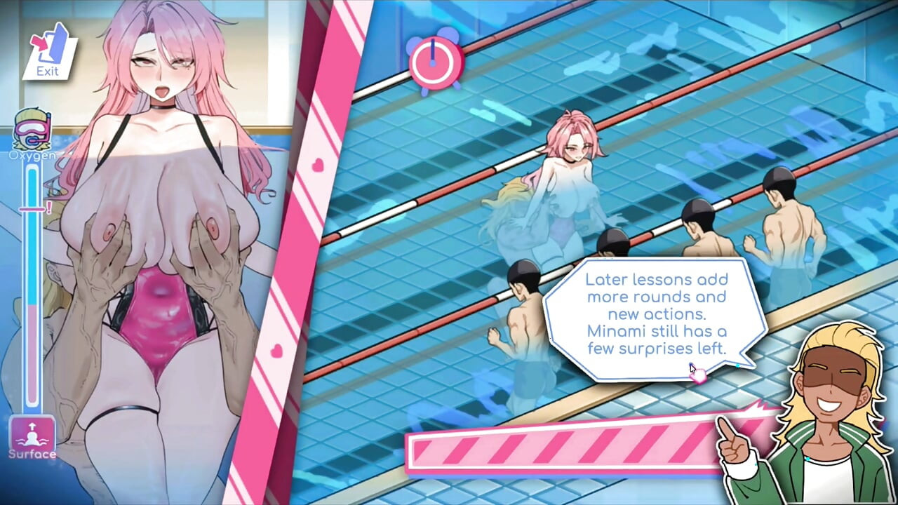 Hentai Game – Minami Hentai Gallery Scene Pool Sex - Lifeguard Holic