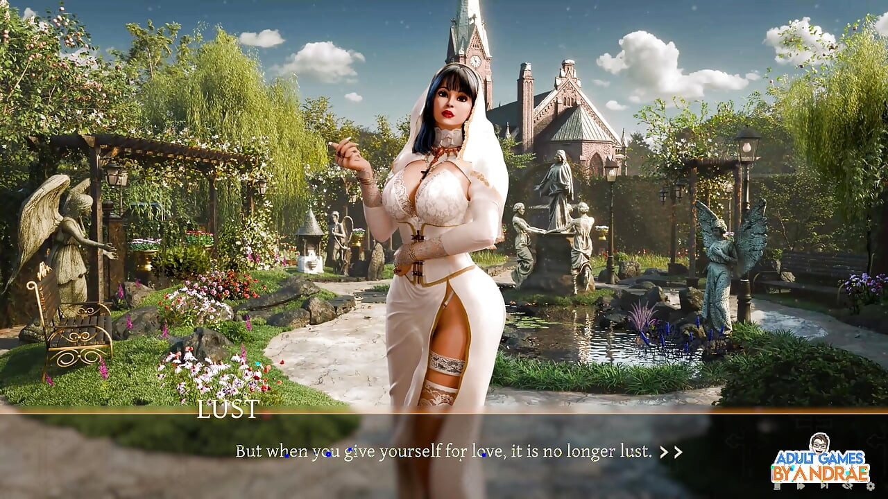 Sisters in Sin Gameplay Part 11 - Rebecca Confronts Lust in the Garden