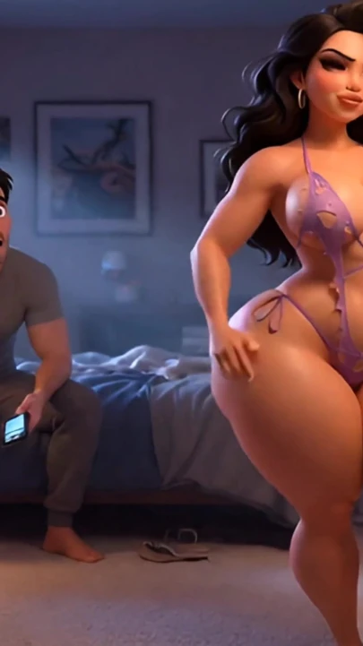 Ep 8- From Chubby & Ignored to Curvy Cock Tease Wife Goes Home with Black Stranger | Clip 3