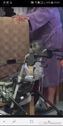 Baba pusi dedi na proslavi