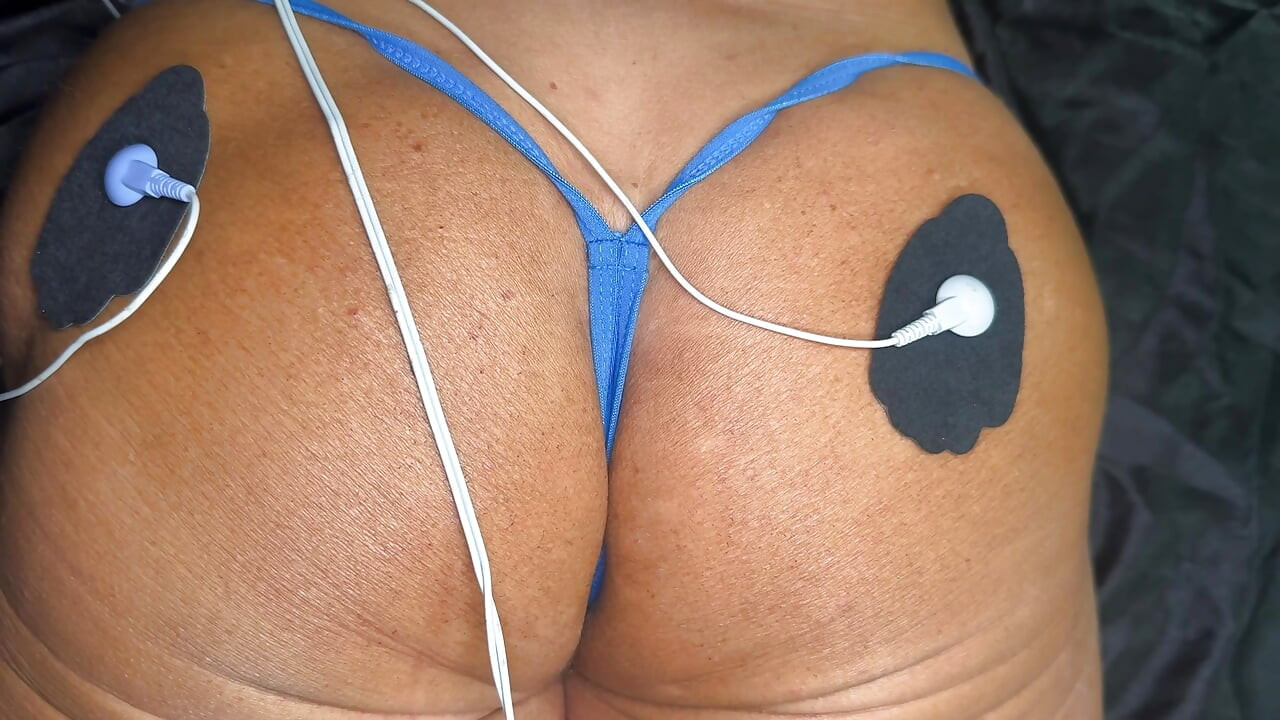 Muscle Manipulationstimulation Controls My Body, You Control Your Cock
