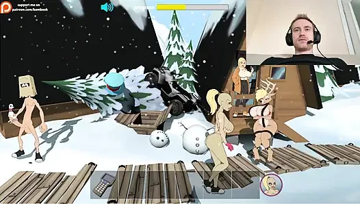 Fuckerman Winter Lovers – Fickte Juicy Woman im Spiel