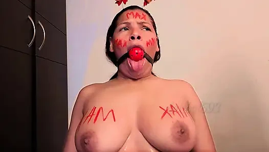 Vücut yazımı bich bdsm fahişe vücuduma yazıyorum, bdsm ve 4 yarak köle boğazımı sikiyor, yüzüme dev penisler boyadım