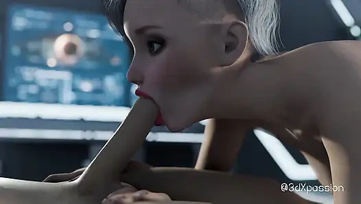 Nexus-3: in My Orbit. Sexy Busty Blonde Has Best Sex in a Space Station