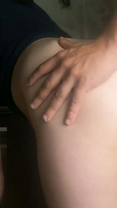 Roommate fucks me hard in the kitchen and cums in my tight pussy | Clip 1