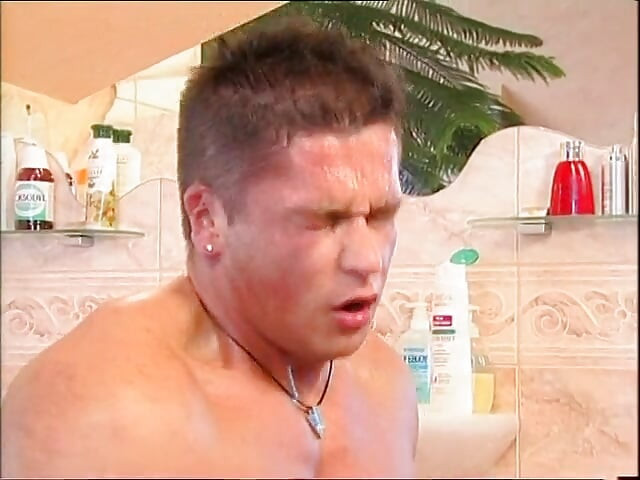 Busty milf gets her ass and tits fucked in bathroom
