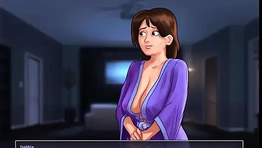 Summertime saga - getting a blowjob