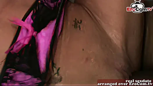 Big mega black cock fucks big tits milf anal