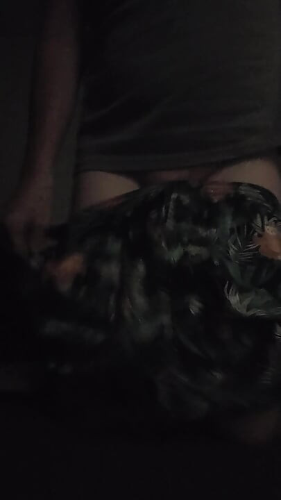 Dirty ginger virgin wants to ride on your body while jerking off