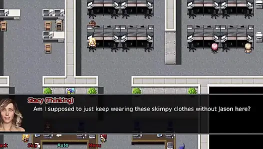 Офисная жена No25 - Незнакомец сделал фото Стейси... Nate, Jessie и Stacy было 3 сумы.