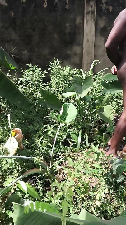 Threesome Hot Blowjob Ass Rimming Ass Fuck in Open Farm Land