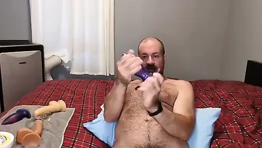 Üvey baba ayı oyuncağı esnetme seansı