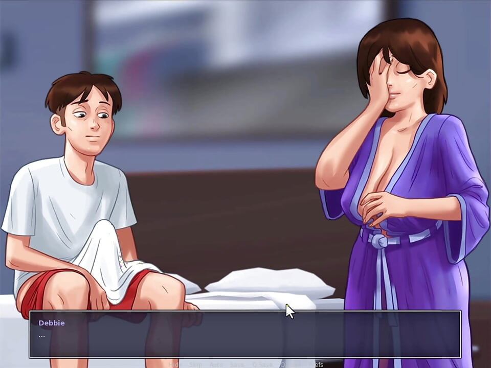 Summertime Saga - Debbie gave me a handjob