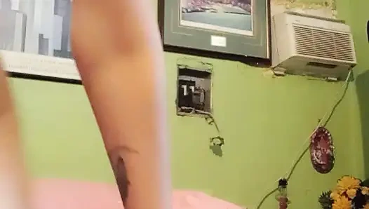 Hot blonde loves to play