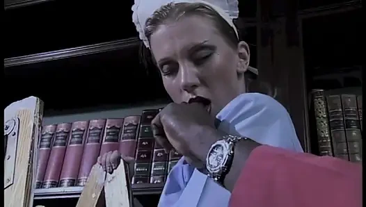 The Maid Was Just Waiting for a Big Black Cock for Her Ass