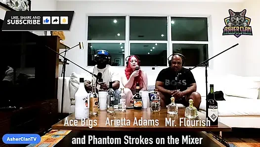 Arietta Adams ile yetişkin yıldızı podcast'i Mrflourish ve Ace Bigs ev sahipliği yapıyor