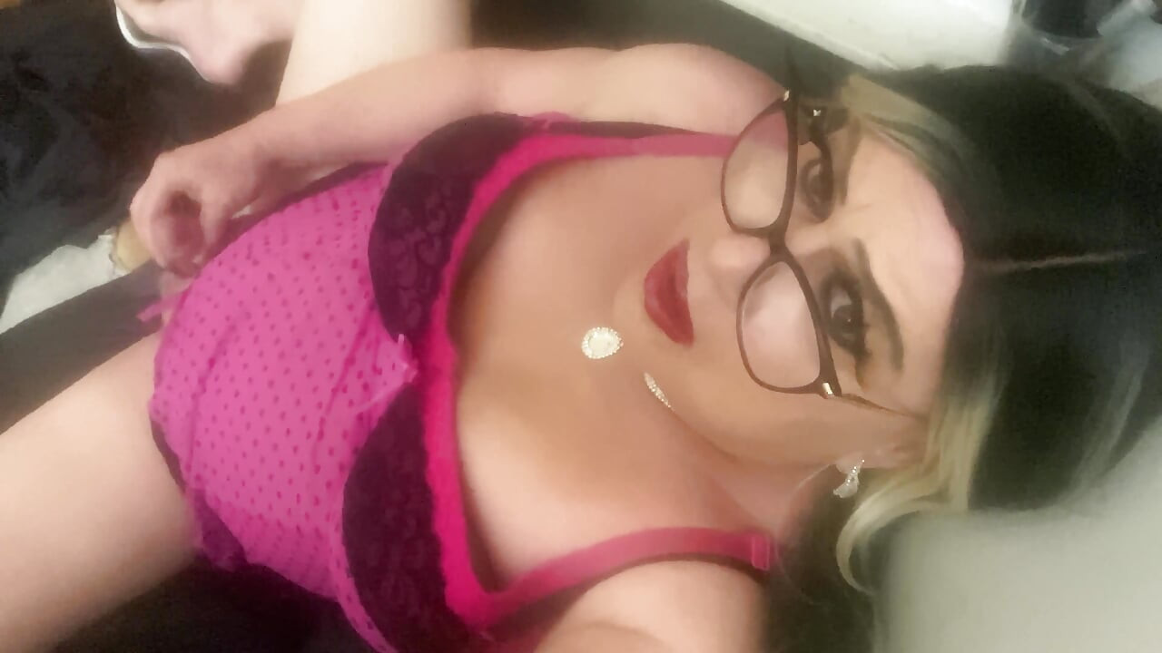 Krissy Sweets Using Cock Ring and Anal Toy