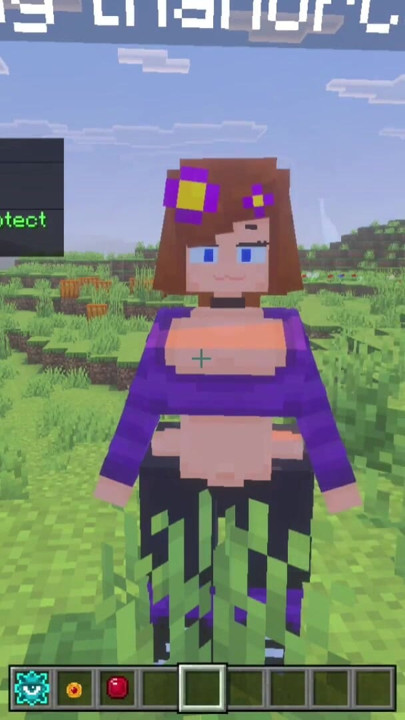 FapRock Minecraft Bedrock Jenny Mod - Jenny er her! I Bedrock og har en ganske interessant modell og noen fine pupper... | Klipp 2