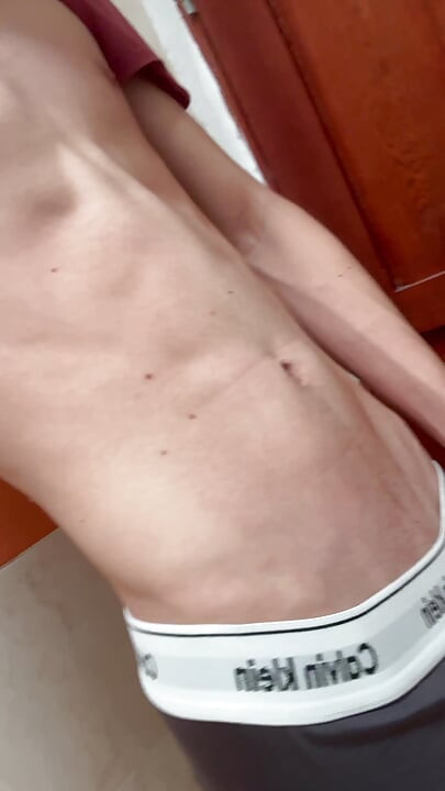 Colombian twink teasing