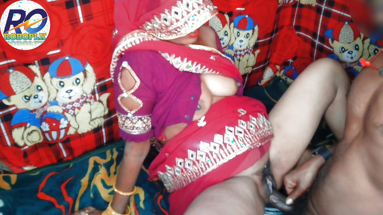 Sex with stepmother's younger sister, lifting the red saree and secretly going to the village for a wedding with the stepson, full video