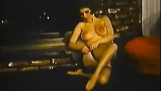 vintage striptease music video