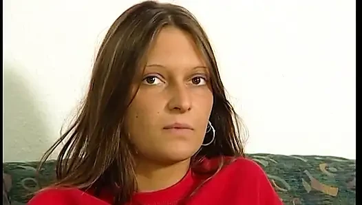 Tattooed brunette takes off her clothes and showing hot tattooed body