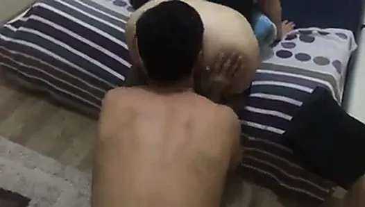 Desi Wife ass eating n fucking doggy style