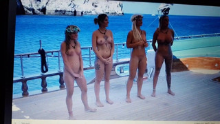 Naked on a Yacht