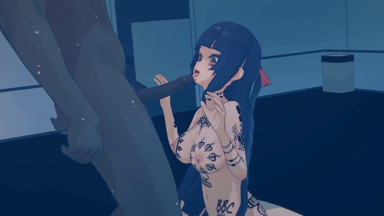 Yun Jin tatuado sexo