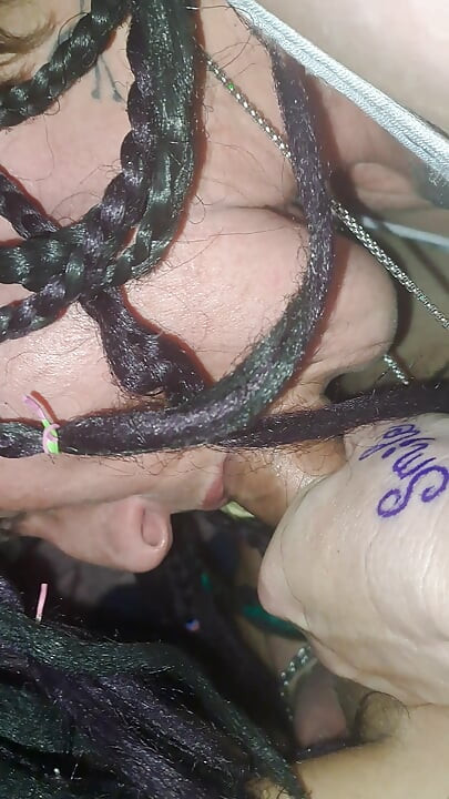 Hot wife sucking my dick