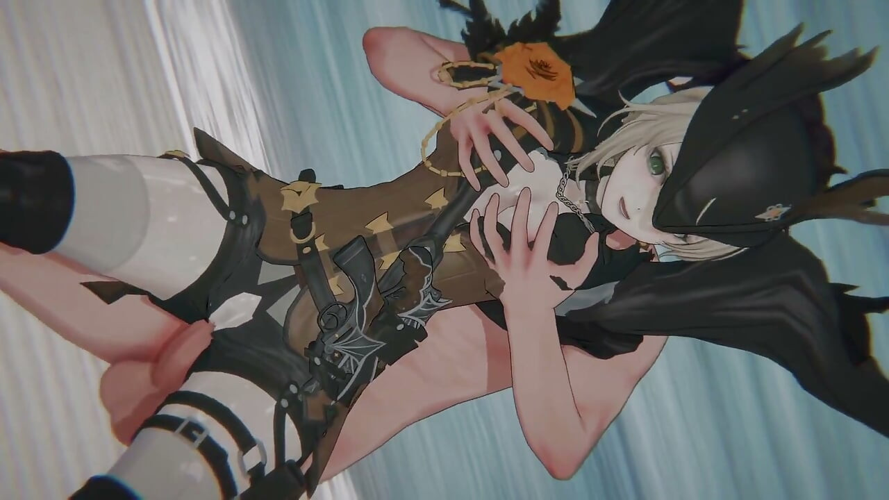 Girls' Frontline 2 Exilium Sextans Checkmate e Mind Erase (T-doll amarrada e POV hardcore 3D Hentai) (4k60fps)