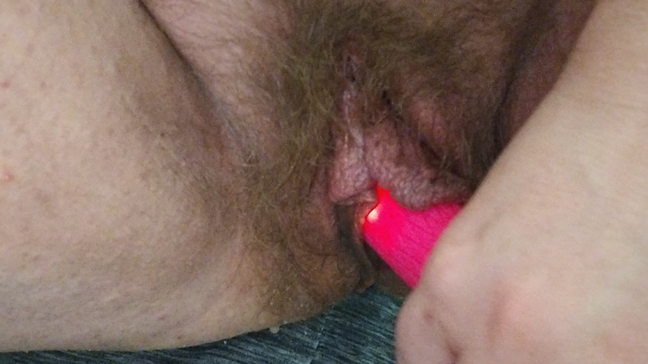 Solo fun with vibrator 2