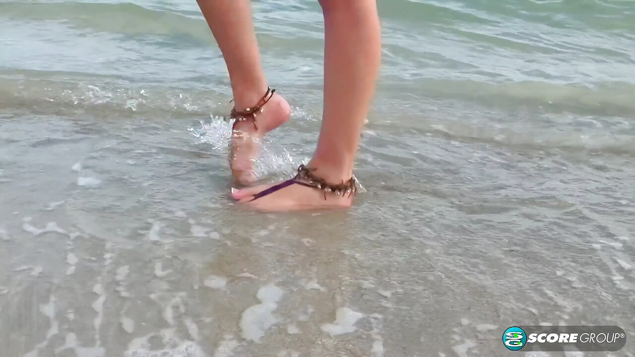 Michelle Honeywell Sandy dedos de los pies