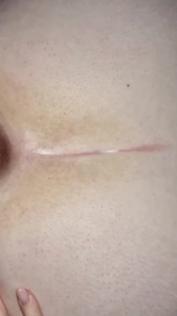 Iconic moment from "Sex with Horny Stepsister - Pussy Fingering, Doggystyle, Sperm on Belly"