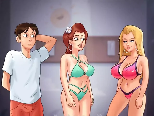Summertime Saga - Cookie Jar - All Sex Scenes Only - Missy+becca #2 Part 38