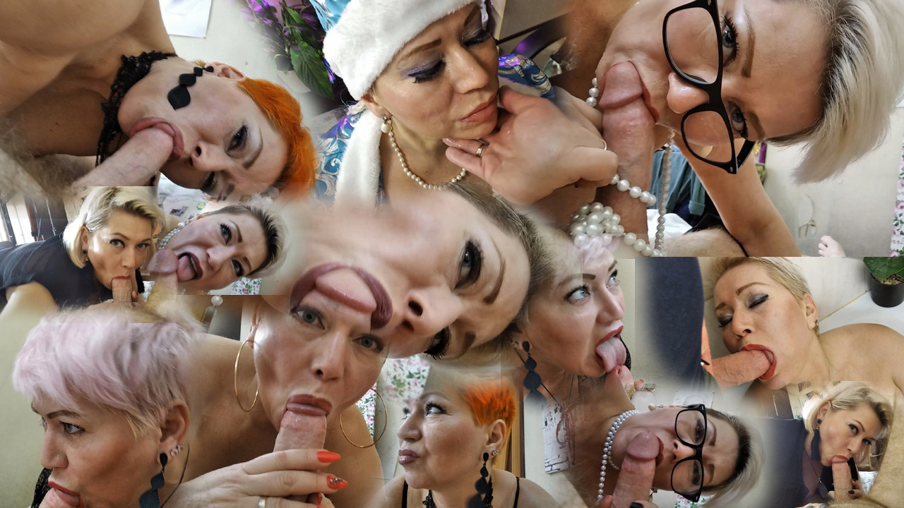 Teil eins - eine frau, die immer einen schwanz im mund hat! ))