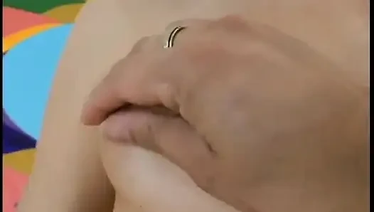 Horny stud in pleasure as he enjoys a bj from sexy ass babe