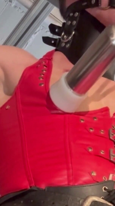 Ass Machine Fuck milking cum Huge Cock big pumped Nipples  Pig Slut Whore Nipple Faggot | Clip 1