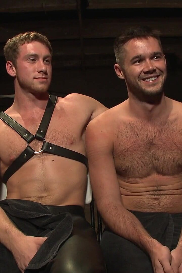 Huge cock boy bound, beaten and fucked