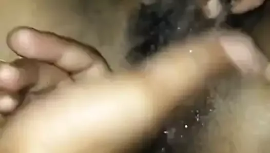 Desi Bhabi Sexy Hairy Pussy Fingered & Squirting
