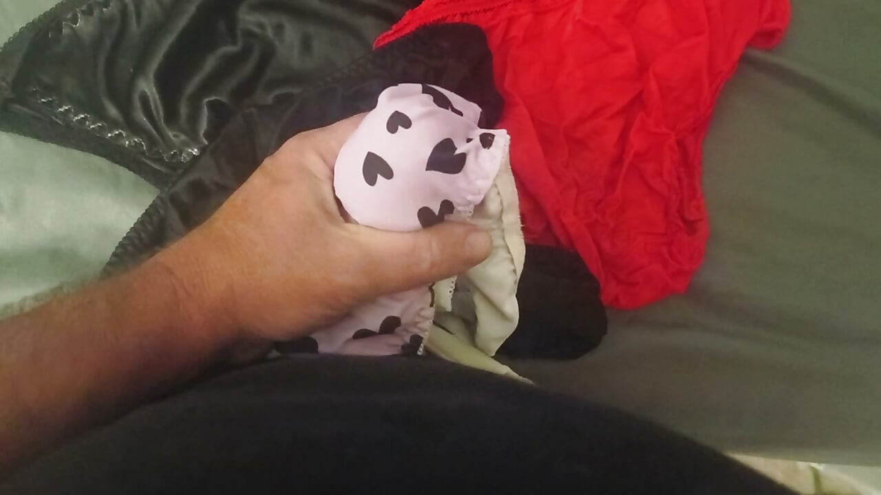 Chronicles Of a Panty Raider - The Pink Satin Bikini With The Black Hearts
