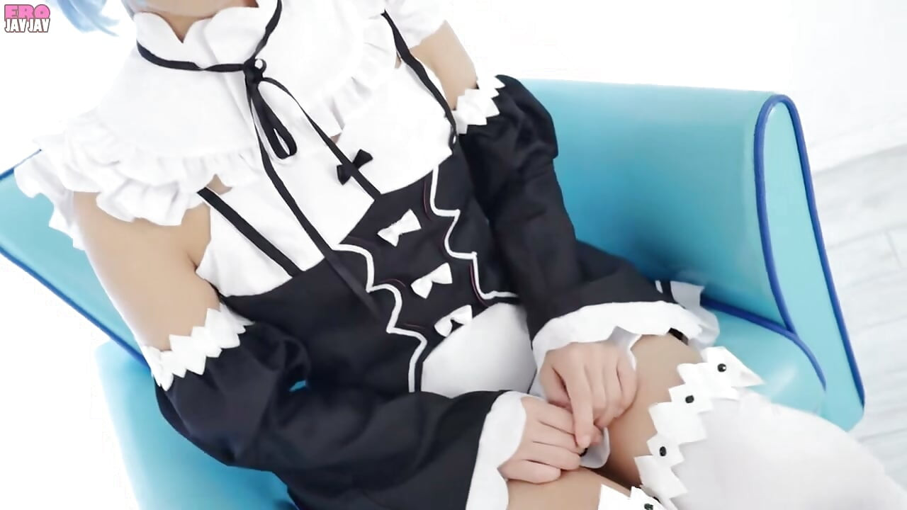 Japanese Anime Cosplay Rem -