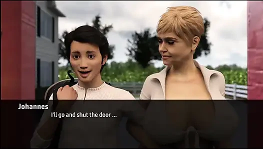 MILF Creek # 24 - Johannes machte einen spaziergang mit Anne... Johannes sah, wie sich alle damen anziehen