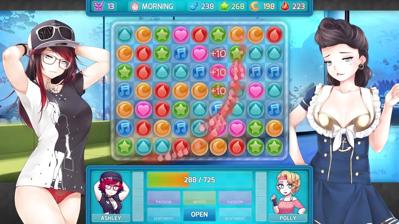 Huniepop 2 - Double Date - Part 11 Lesbian Hentai Art by Loveskysan